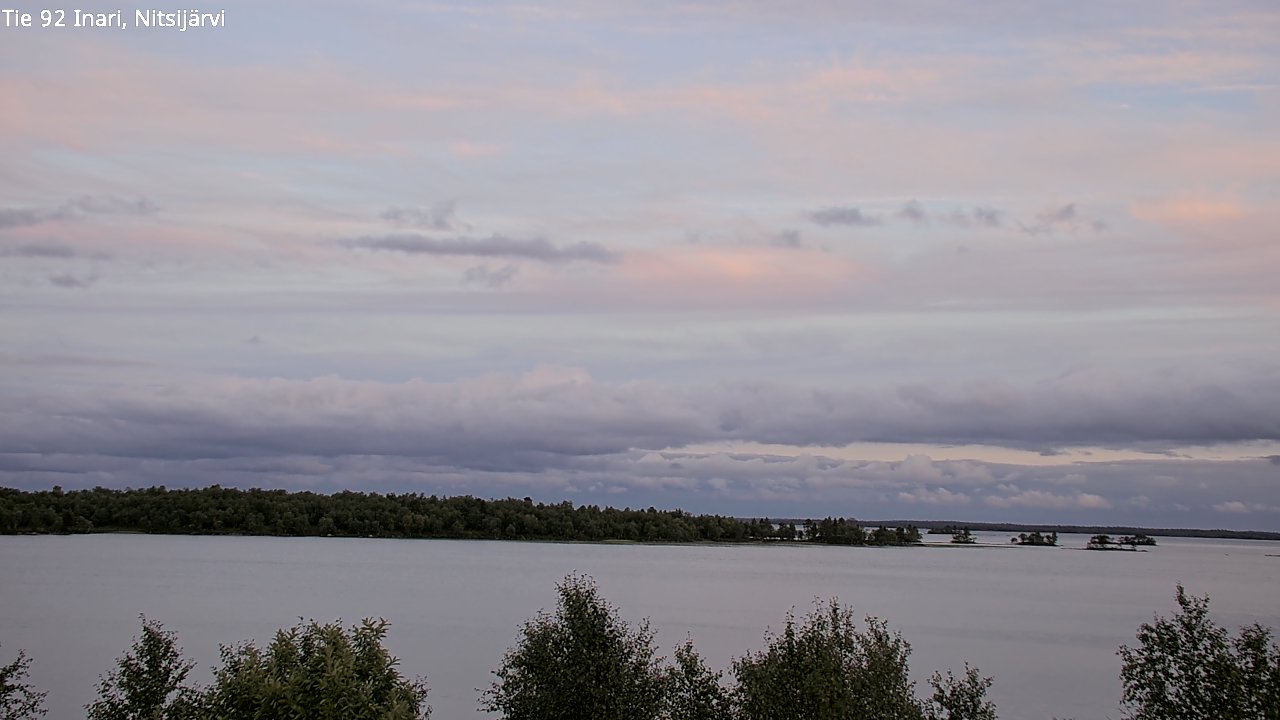 Kelikamerat Kuva Tie 92 Inari, Nitsijärvi, Inari, Lappi