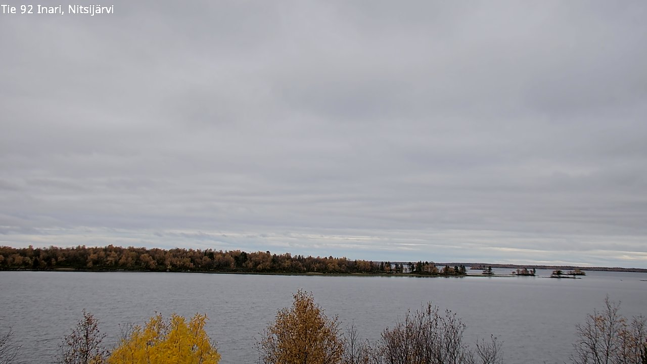 Kelikamerat Kuva Tie 92 Inari, Nitsijärvi, Inari, Lappi