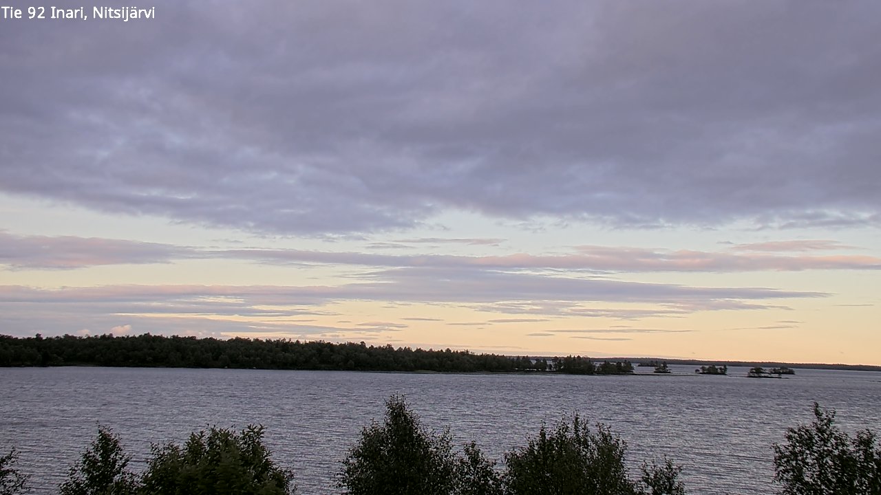 Kelikamerat Kuva Tie 92 Inari, Nitsijärvi, Inari, Lappi