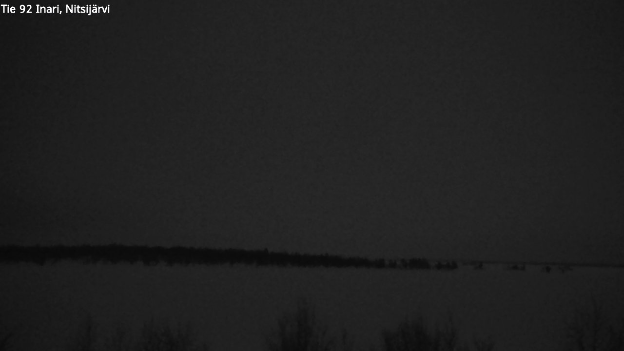 Kelikamerat Kuva Tie 92 Inari, Nitsijärvi, Inari, Lappi