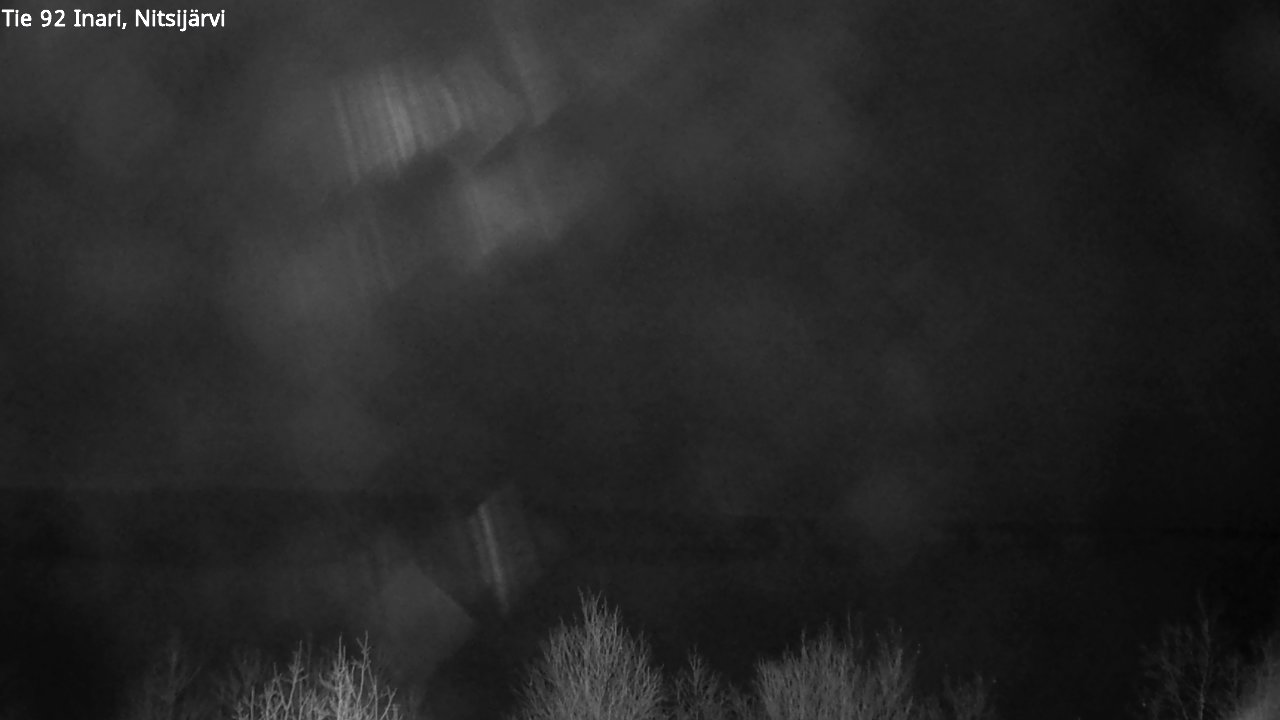 Kelikamerat Kuva Tie 92 Inari, Nitsijärvi, Inari, Lappi