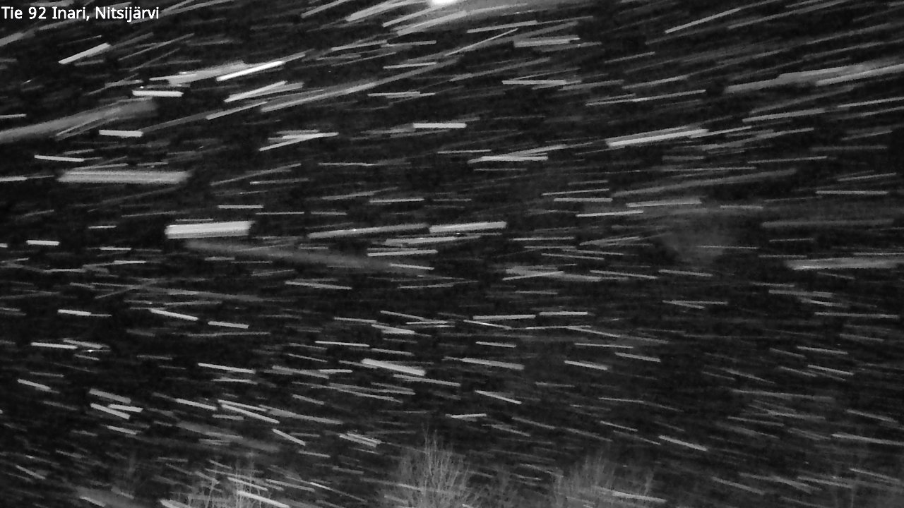 Kelikamerat Kuva Tie 92 Inari, Nitsijärvi, Inari, Lappi
