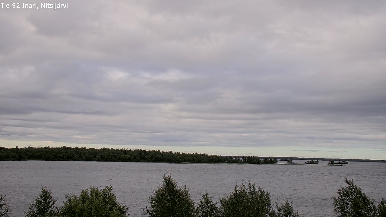 Weather Camera Image Road 92 Inari, Nitsijärvi, Inari, Lappi