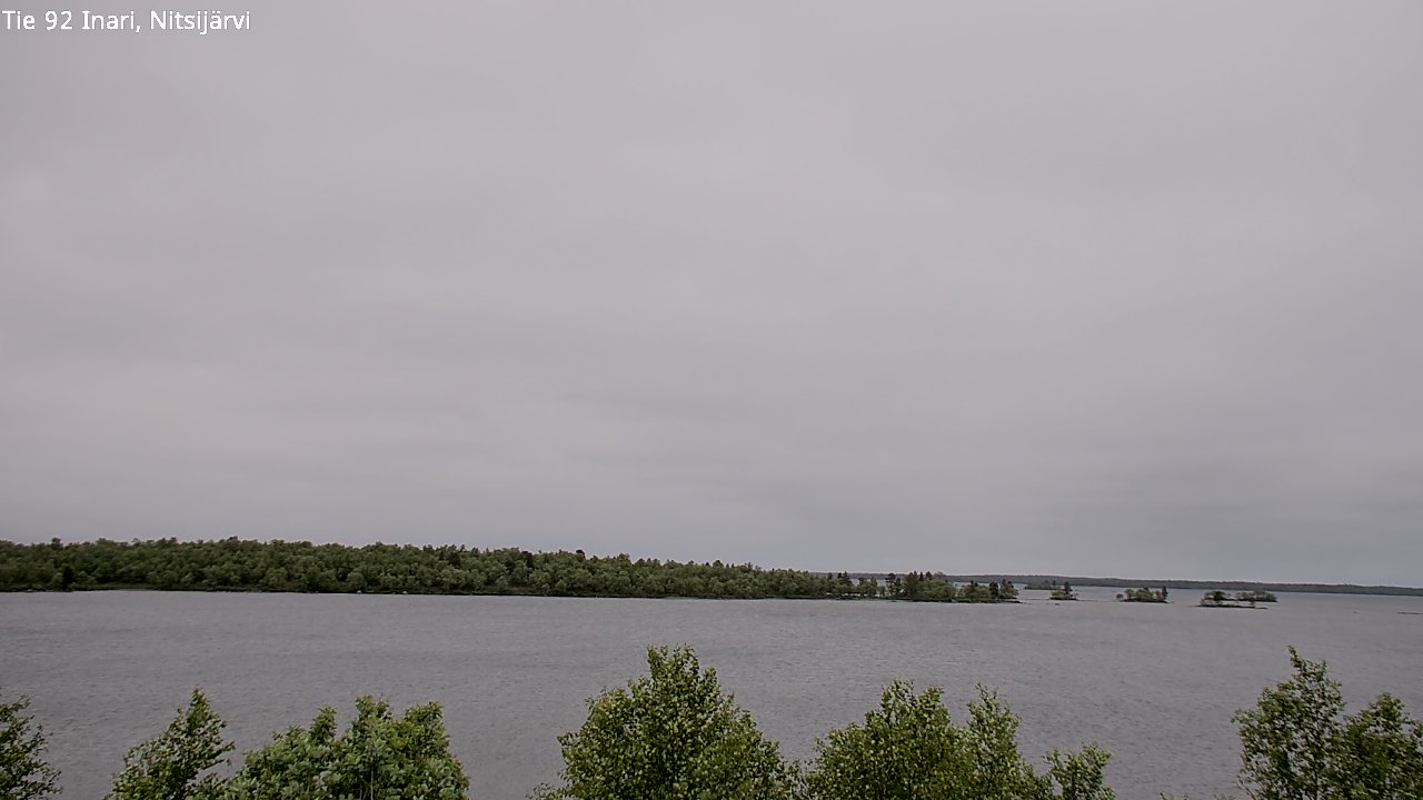 Kelikamerat Kuva Tie 92 Inari, Nitsijärvi, Inari, Lappi