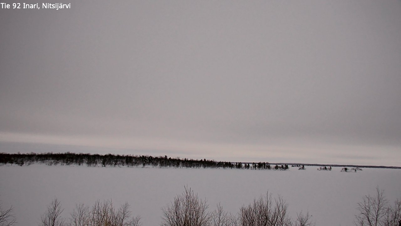 Kelikamerat Kuva Tie 92 Inari, Nitsijärvi, Inari, Lappi