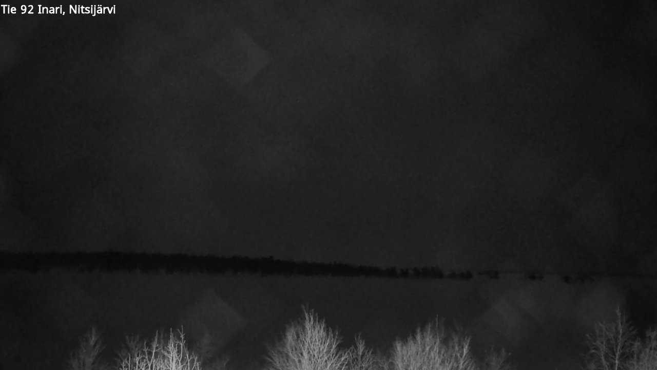 Kelikamerat Kuva Tie 92 Inari, Nitsijärvi, Inari, Lappi