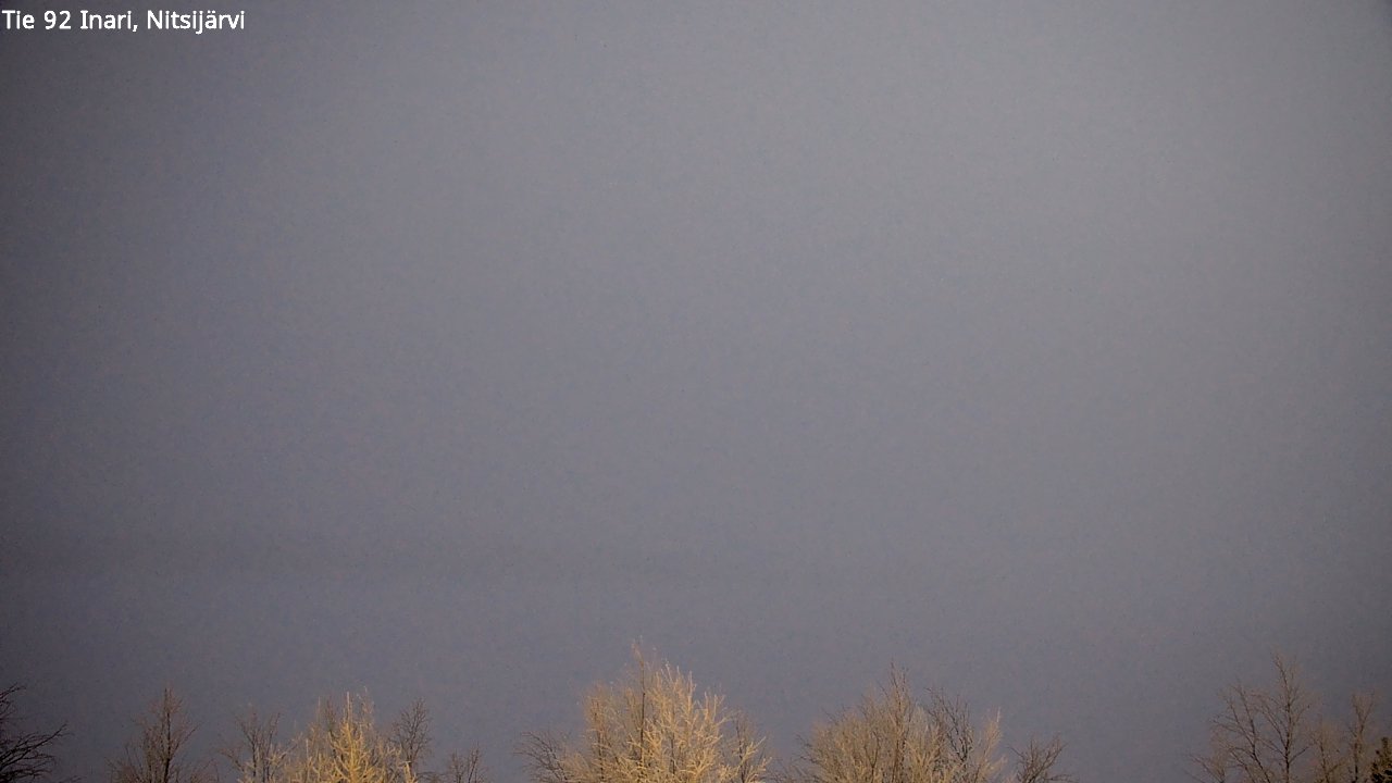 Kelikamerat Kuva Tie 92 Inari, Nitsijärvi, Inari, Lappi