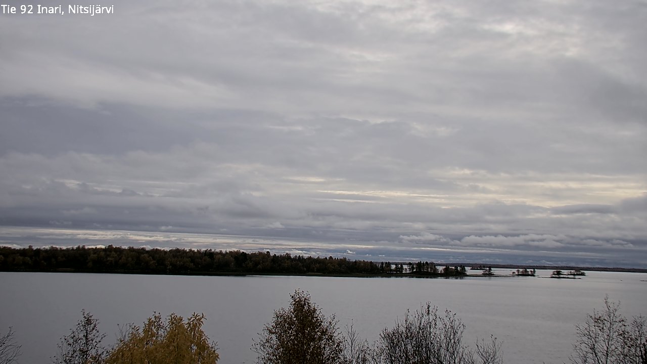 Kelikamerat Kuva Tie 92 Inari, Nitsijärvi, Inari, Lappi