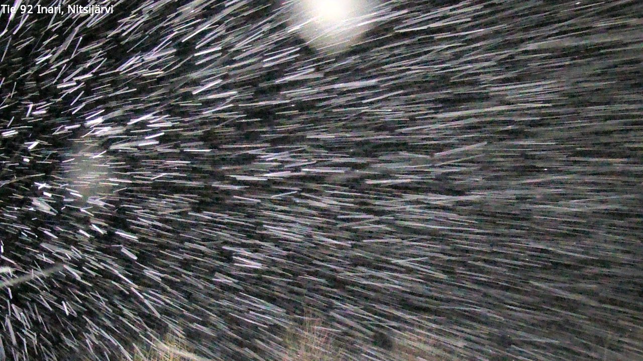 Kelikamerat Kuva Tie 92 Inari, Nitsijärvi, Inari, Lappi
