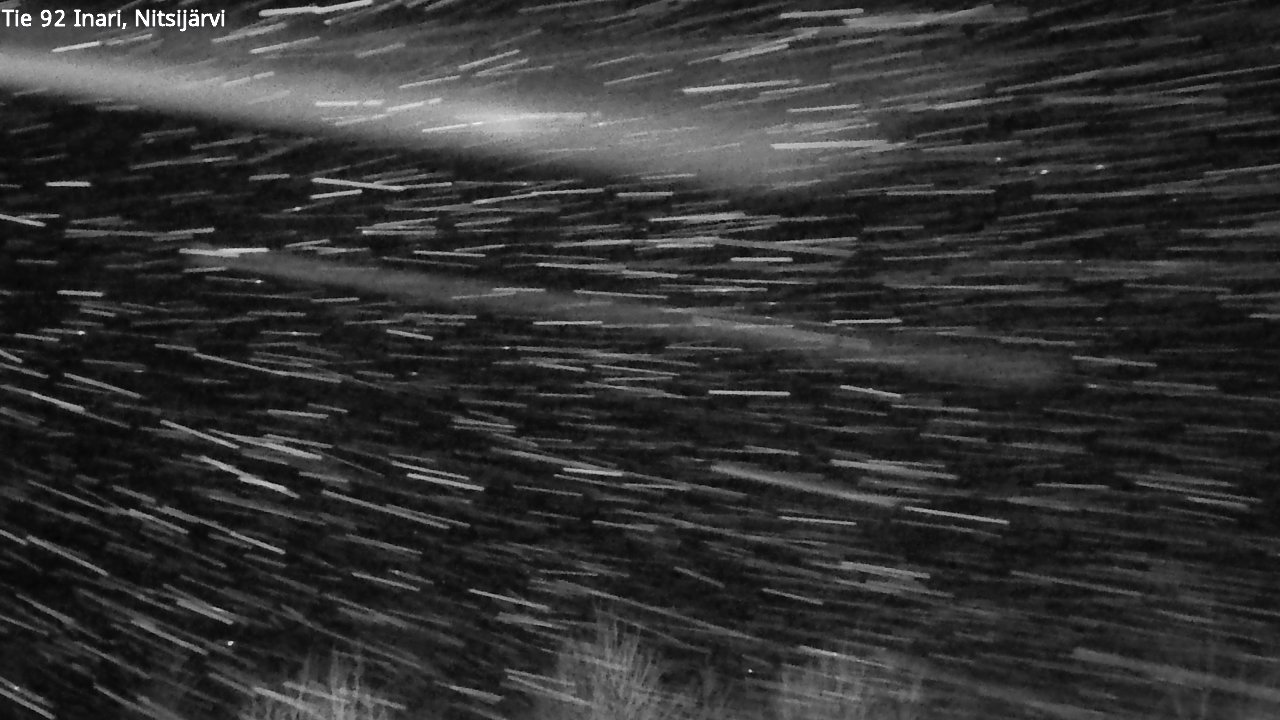 Kelikamerat Kuva Tie 92 Inari, Nitsijärvi, Inari, Lappi