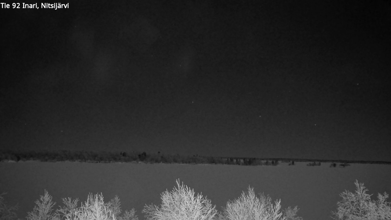 Kelikamerat Kuva Tie 92 Inari, Nitsijärvi, Inari, Lappi