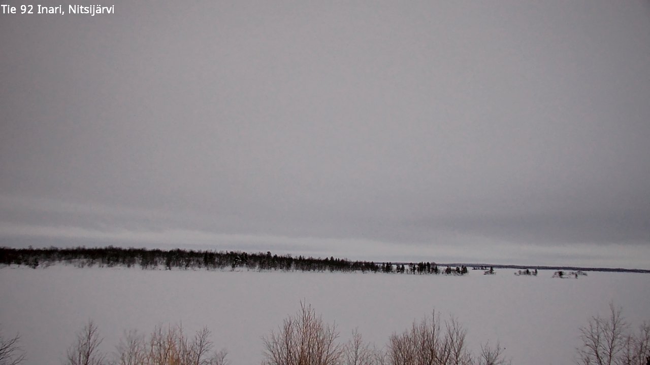 Kelikamerat Kuva Tie 92 Inari, Nitsijärvi, Inari, Lappi