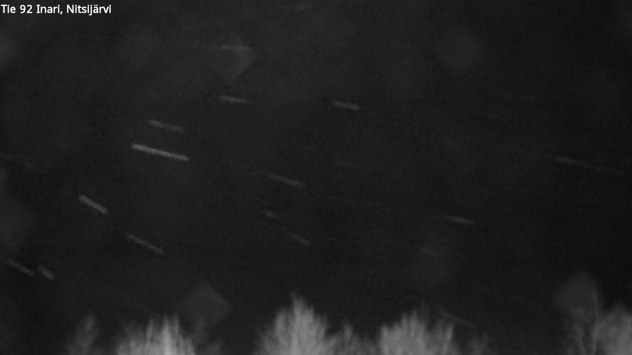 Kelikamerat Kuva Tie 92 Inari, Nitsijärvi, Inari, Lappi