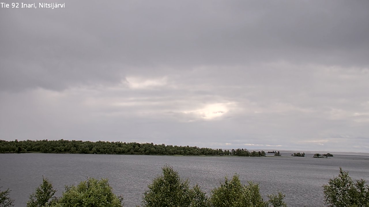 Kelikamerat Kuva Tie 92 Inari, Nitsijärvi, Inari, Lappi