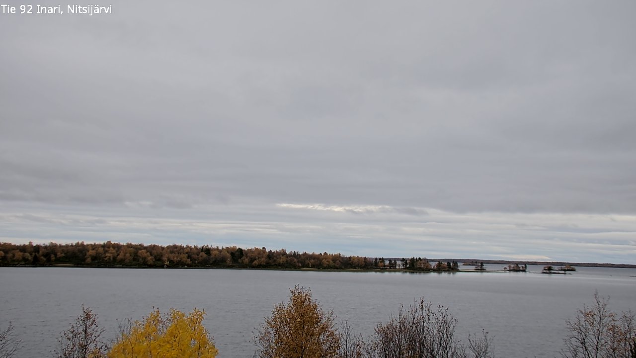 Kelikamerat Kuva Tie 92 Inari, Nitsijärvi, Inari, Lappi