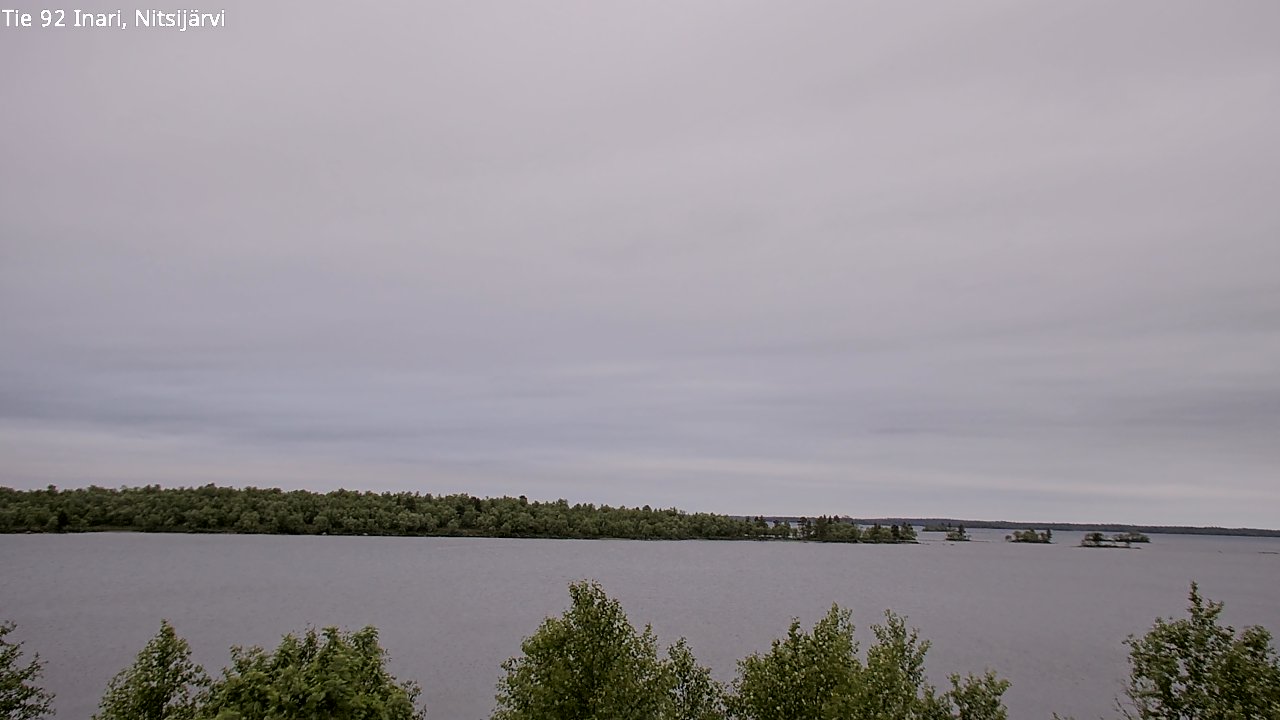 Kelikamerat Kuva Tie 92 Inari, Nitsijärvi, Inari, Lappi
