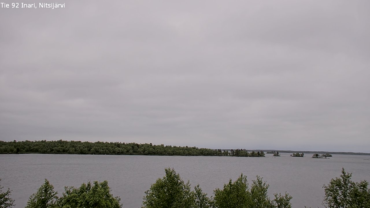 Kelikamerat Kuva Tie 92 Inari, Nitsijärvi, Inari, Lappi