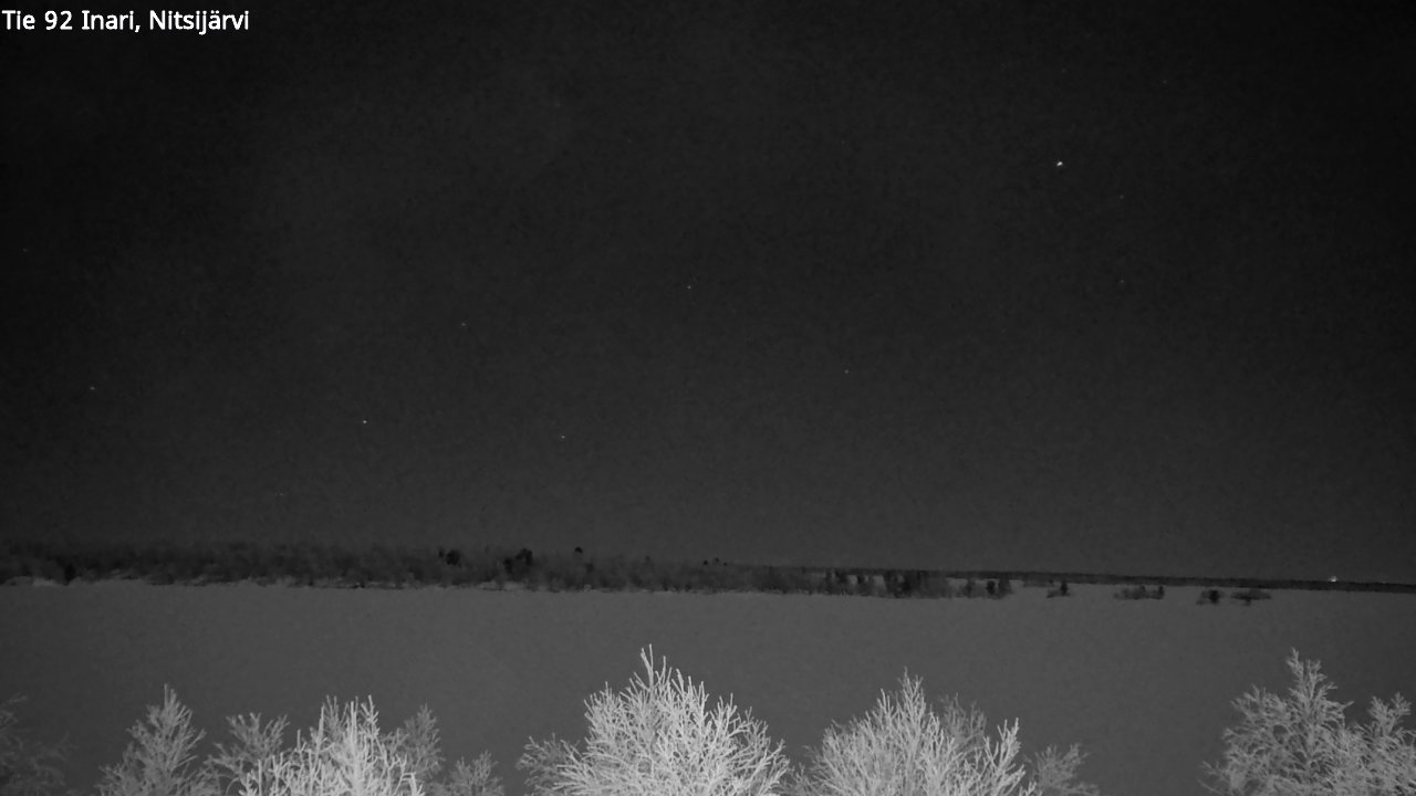 Kelikamerat Kuva Tie 92 Inari, Nitsijärvi, Inari, Lappi