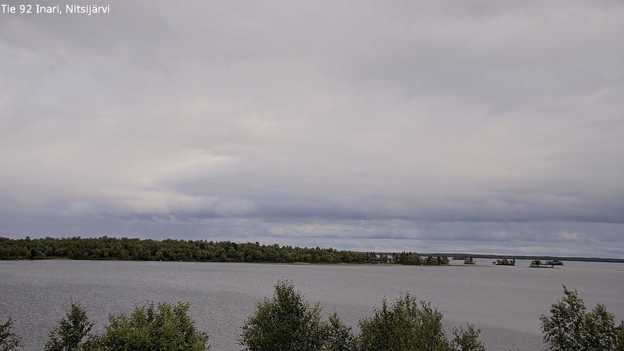Kelikamerat Kuva Tie 92 Inari, Nitsijärvi, Inari, Lappi