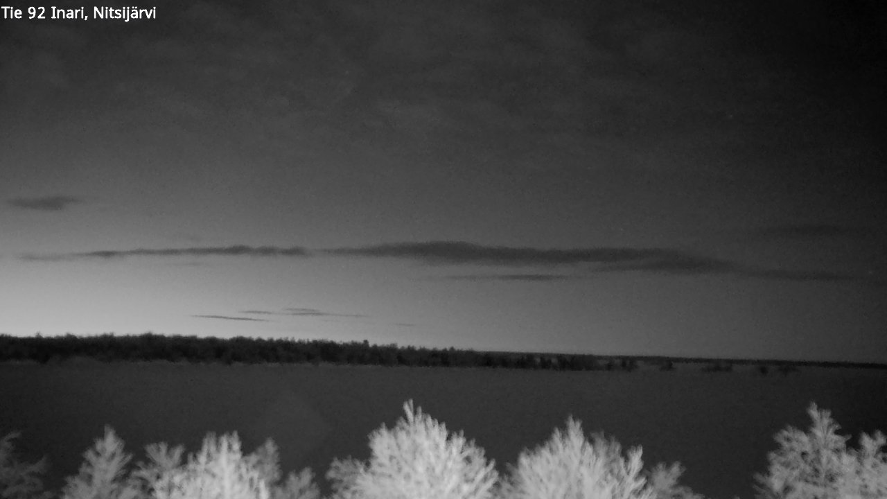 Kelikamerat Kuva Tie 92 Inari, Nitsijärvi, Inari, Lappi