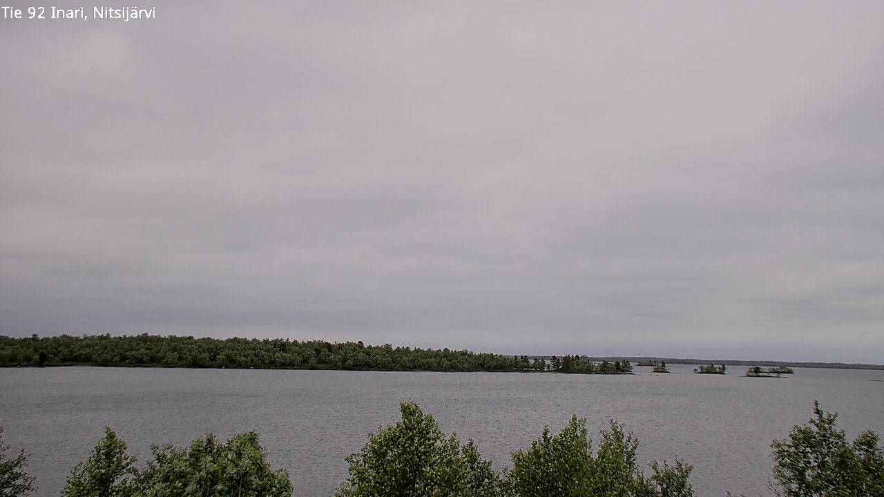 Kelikamerat Kuva Tie 92 Inari, Nitsijärvi, Inari, Lappi