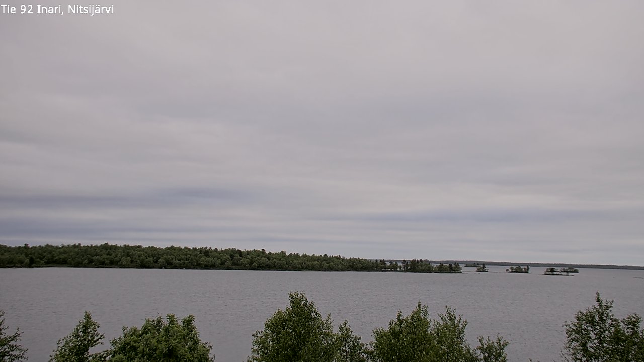 Kelikamerat Kuva Tie 92 Inari, Nitsijärvi, Inari, Lappi