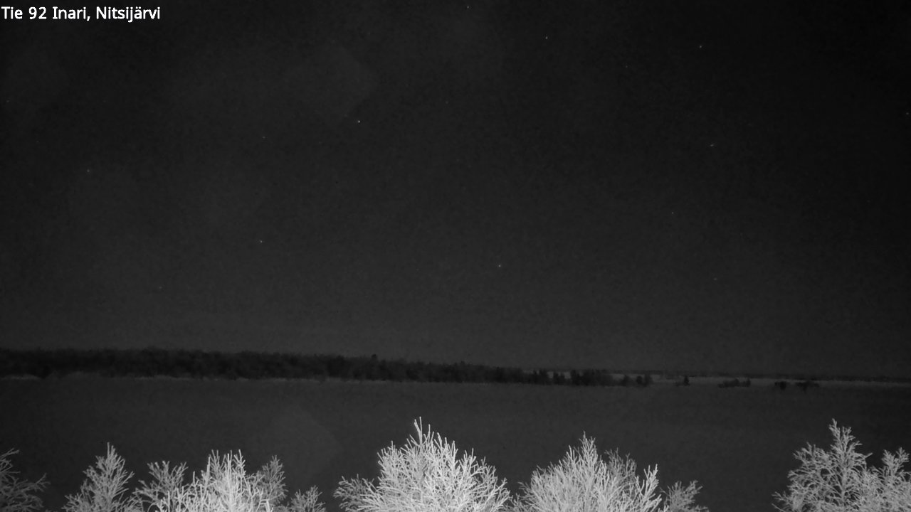 Kelikamerat Kuva Tie 92 Inari, Nitsijärvi, Inari, Lappi