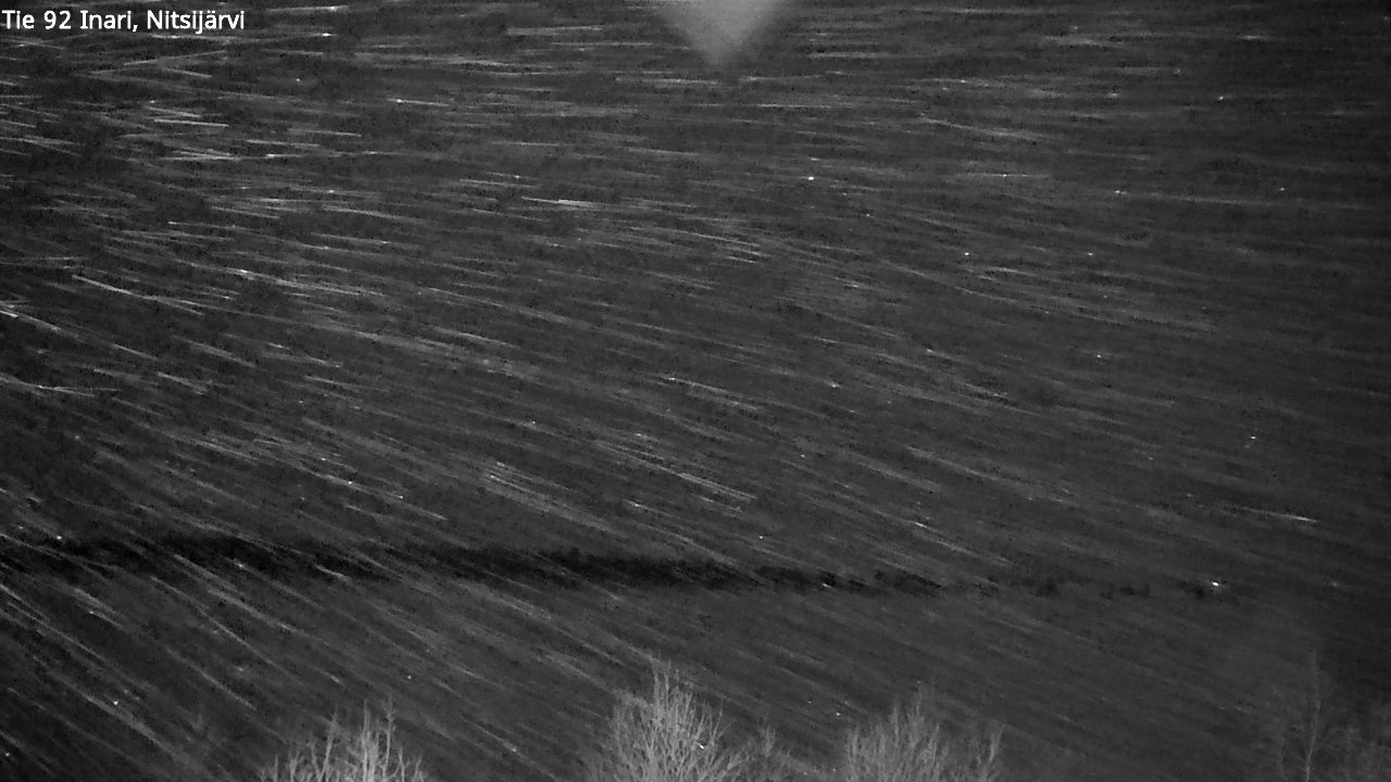 Kelikamerat Kuva Tie 92 Inari, Nitsijärvi, Inari, Lappi