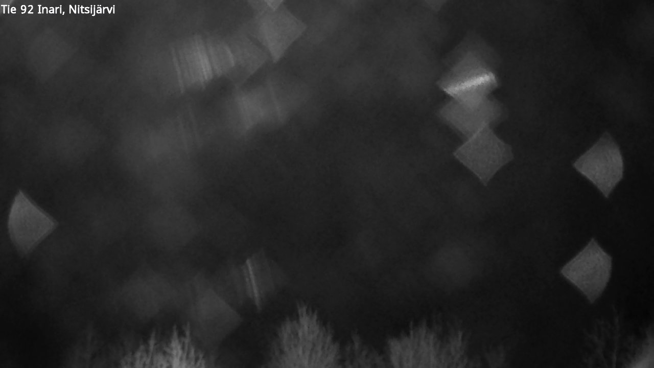 Weather Camera Image Road 92 Inari, Nitsijärvi, Inari, Lappi