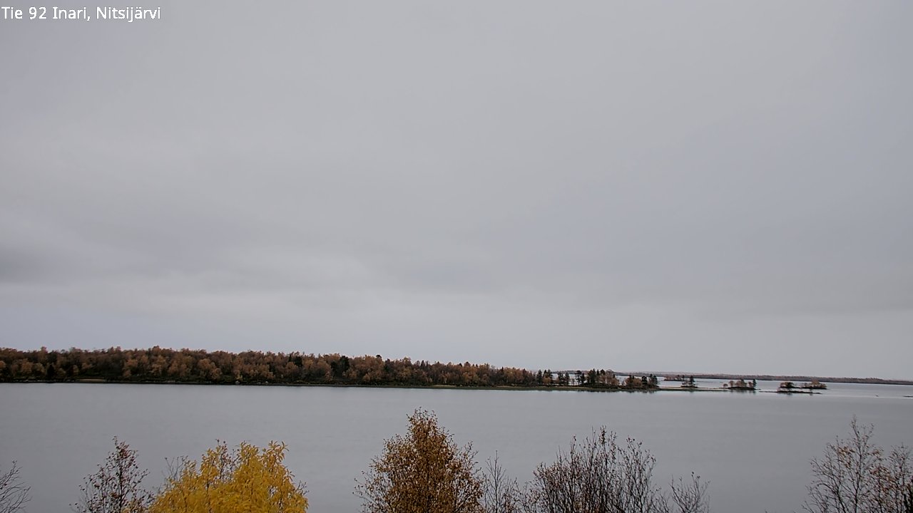 Kelikamerat Kuva Tie 92 Inari, Nitsijärvi, Inari, Lappi