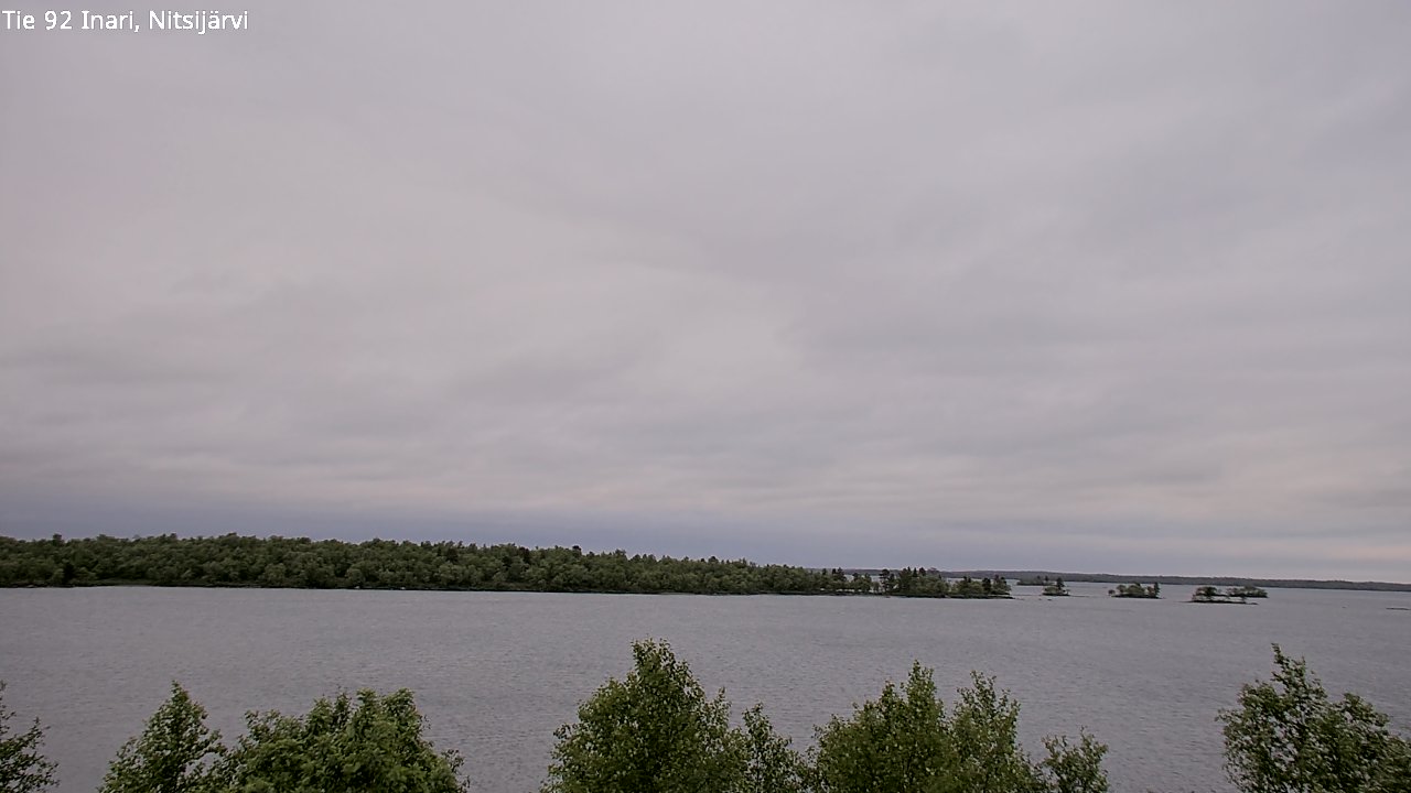 Kelikamerat Kuva Tie 92 Inari, Nitsijärvi, Inari, Lappi