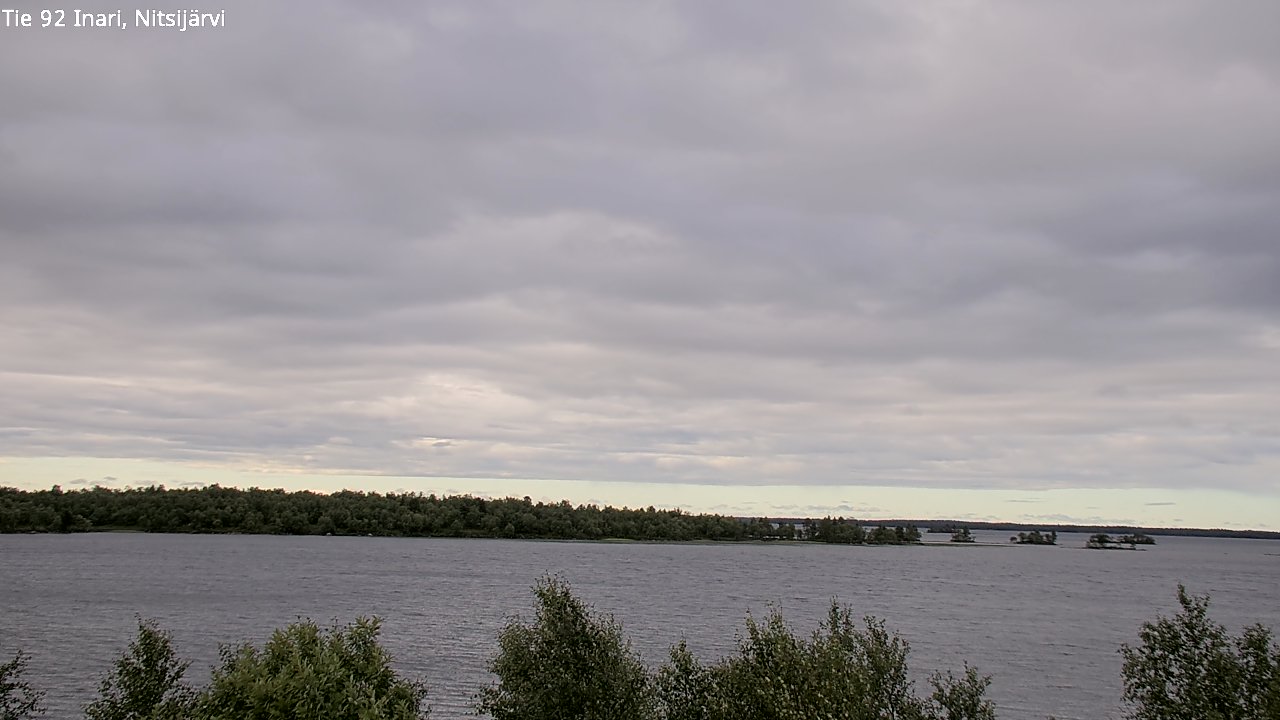 Weather Camera Image Road 92 Inari, Nitsijärvi, Inari, Lappi
