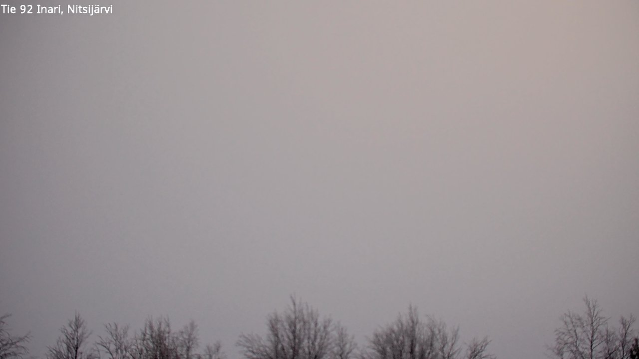 Kelikamerat Kuva Tie 92 Inari, Nitsijärvi, Inari, Lappi