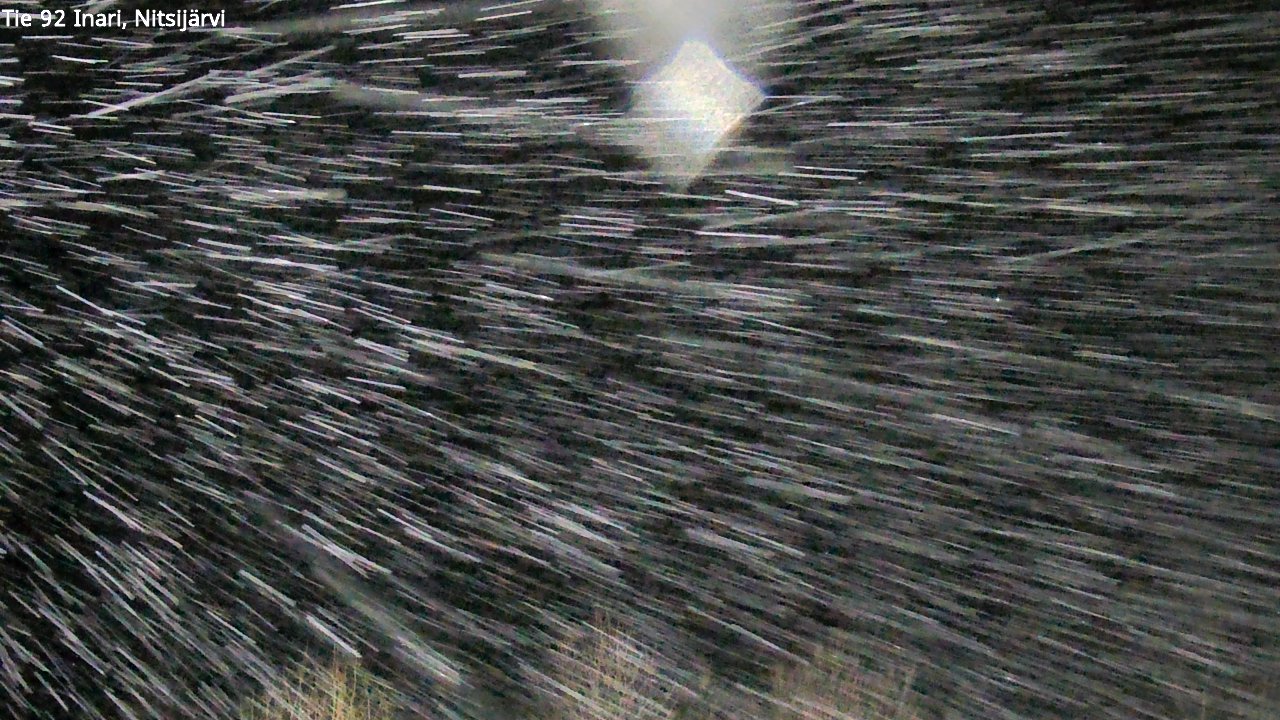 Kelikamerat Kuva Tie 92 Inari, Nitsijärvi, Inari, Lappi