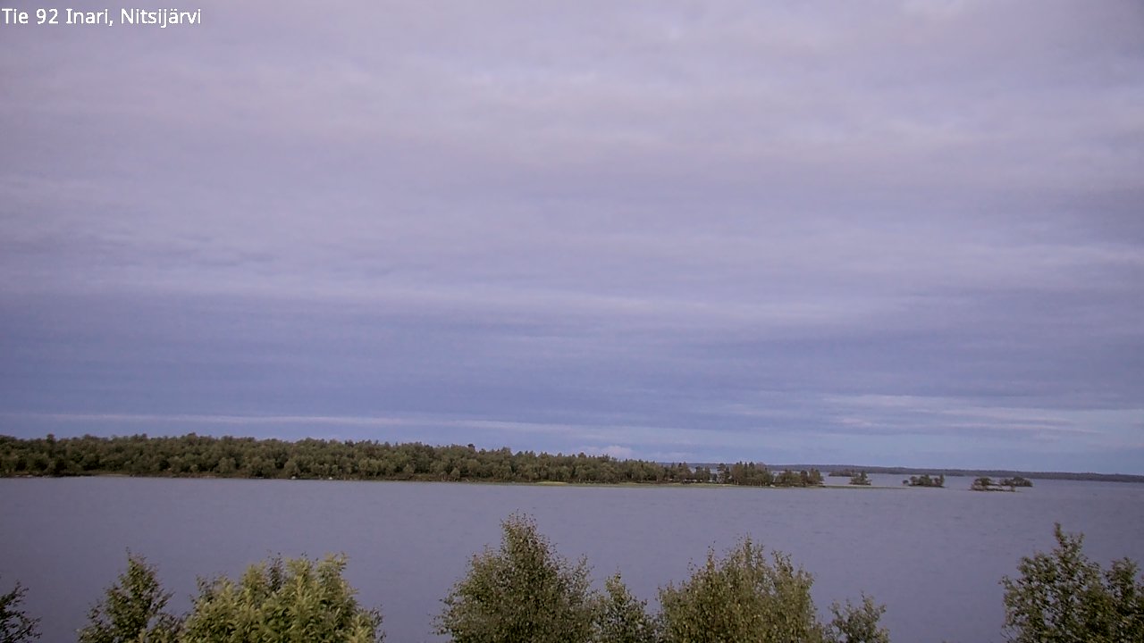 Kelikamerat Kuva Tie 92 Inari, Nitsijärvi, Inari, Lappi