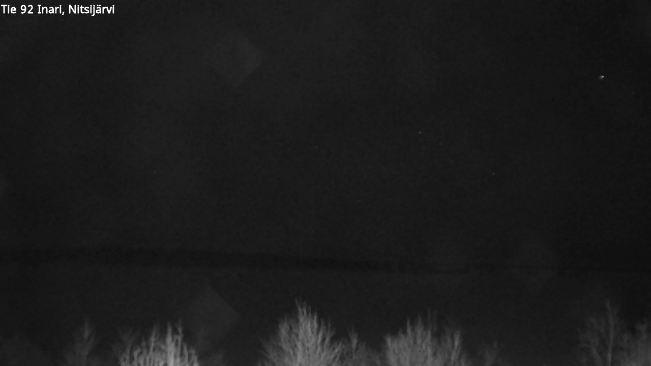 Weather Camera Image Road 92 Inari, Nitsijärvi, Inari, Lappi