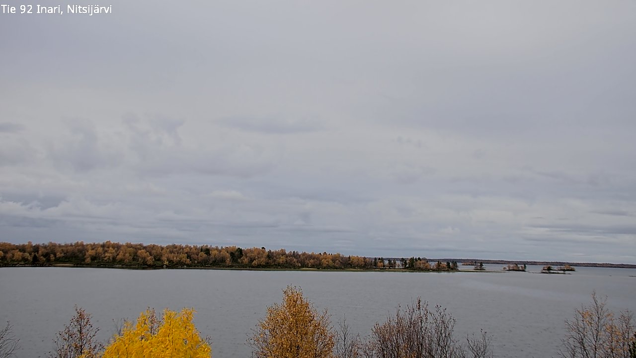 Kelikamerat Kuva Tie 92 Inari, Nitsijärvi, Inari, Lappi