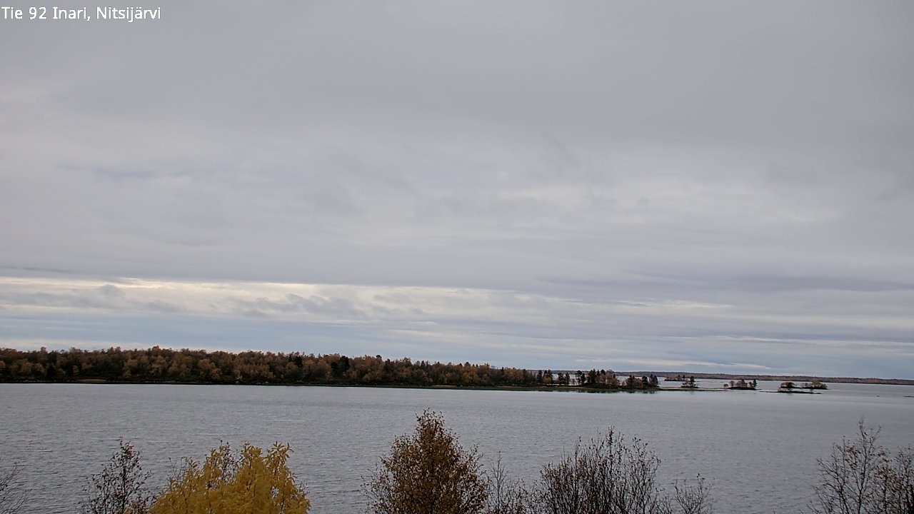 Kelikamerat Kuva Tie 92 Inari, Nitsijärvi, Inari, Lappi