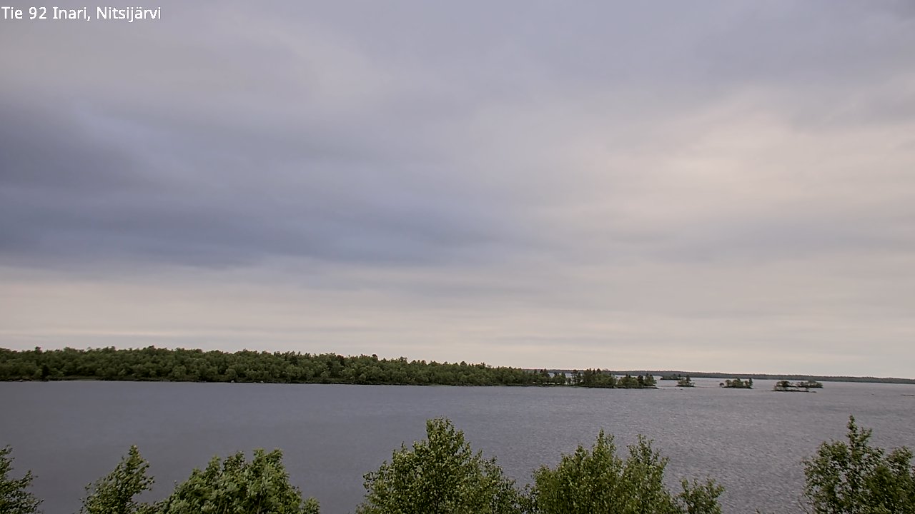 Kelikamerat Kuva Tie 92 Inari, Nitsijärvi, Inari, Lappi