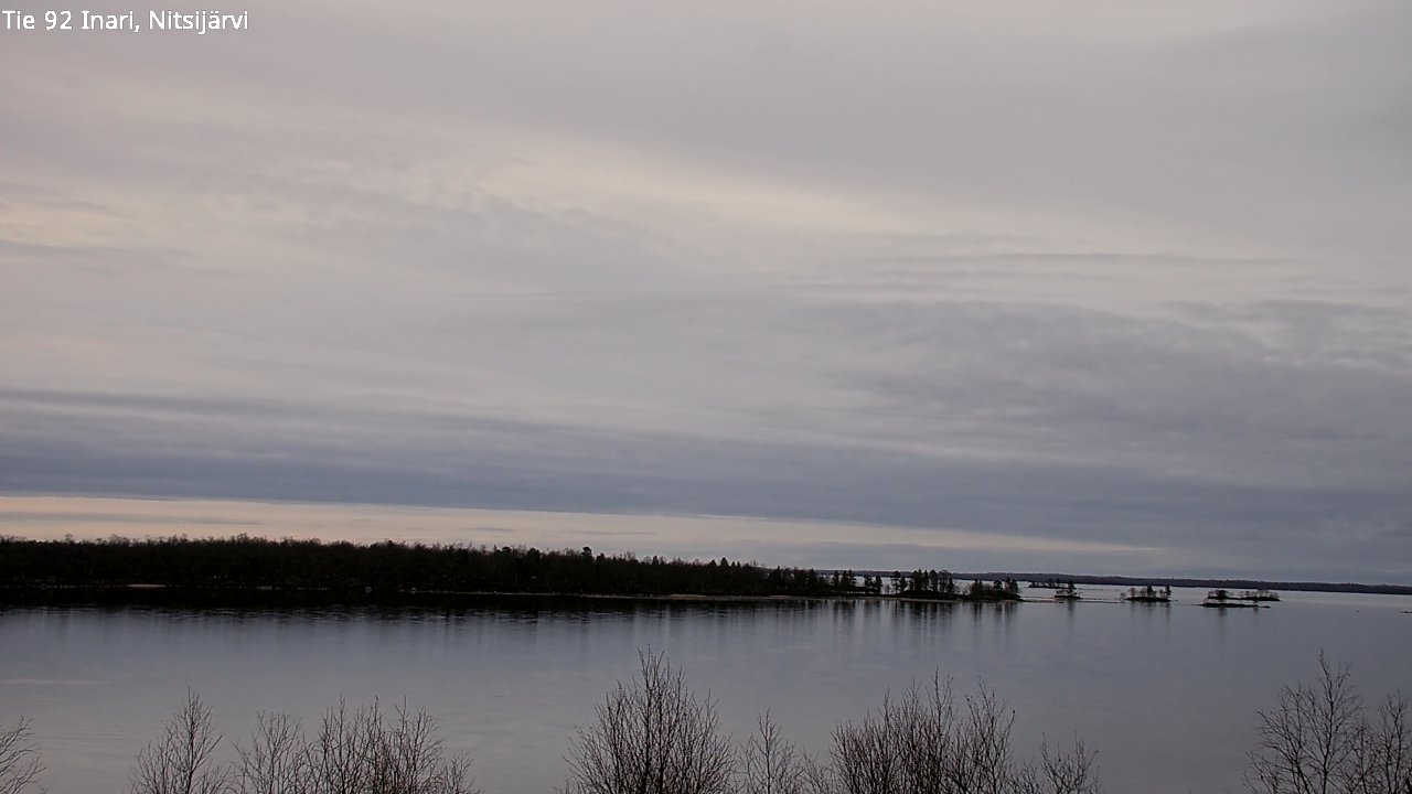 Kelikamerat Kuva Tie 92 Inari, Nitsijärvi, Inari, Lappi