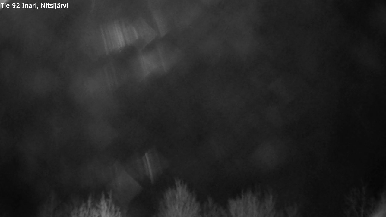 Weather Camera Image Road 92 Inari, Nitsijärvi, Inari, Lappi