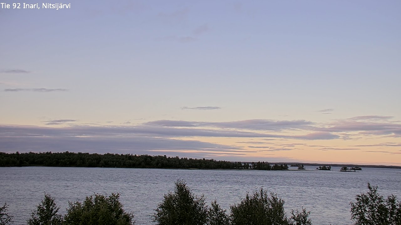 Kelikamerat Kuva Tie 92 Inari, Nitsijärvi, Inari, Lappi