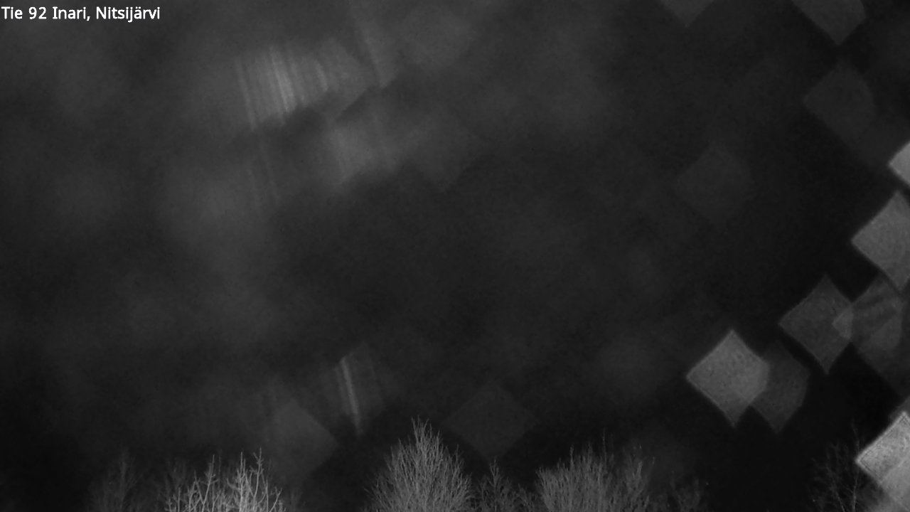 Kelikamerat Kuva Tie 92 Inari, Nitsijärvi, Inari, Lappi