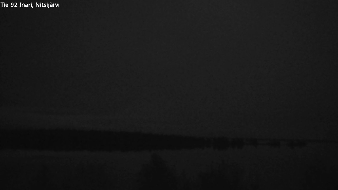 Kelikamerat Kuva Tie 92 Inari, Nitsijärvi, Inari, Lappi
