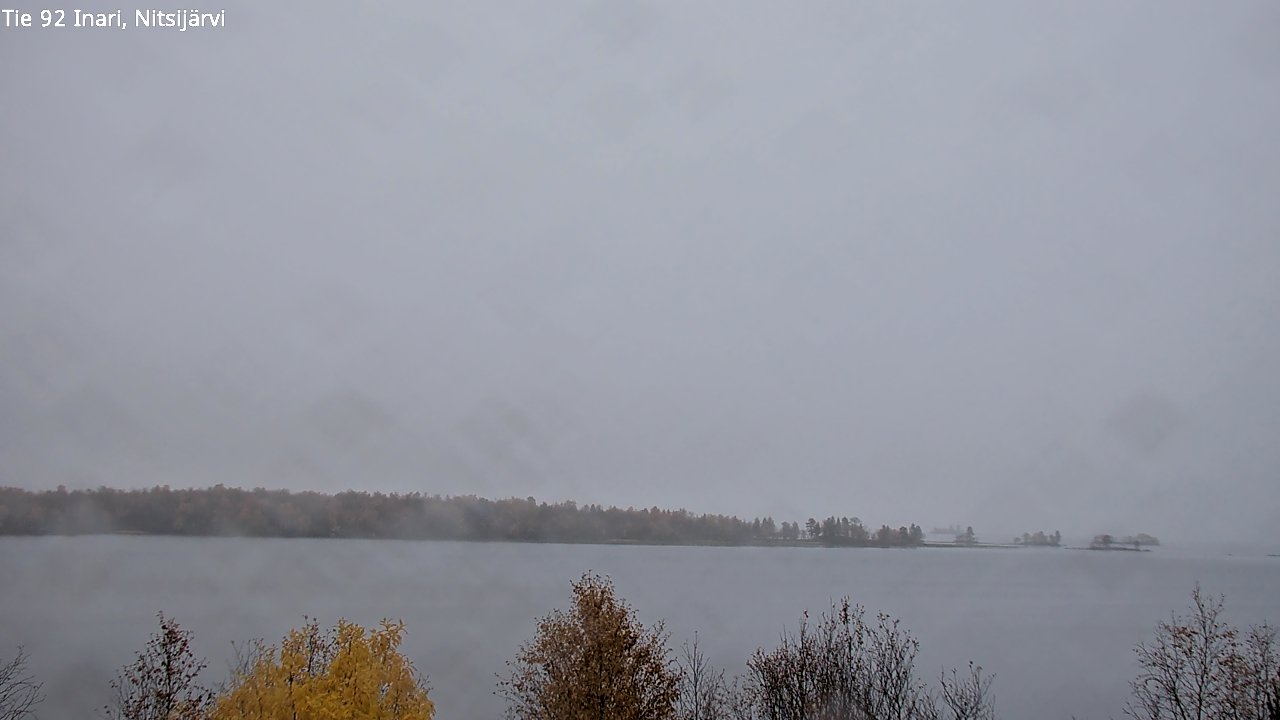 Kelikamerat Kuva Tie 92 Inari, Nitsijärvi, Inari, Lappi