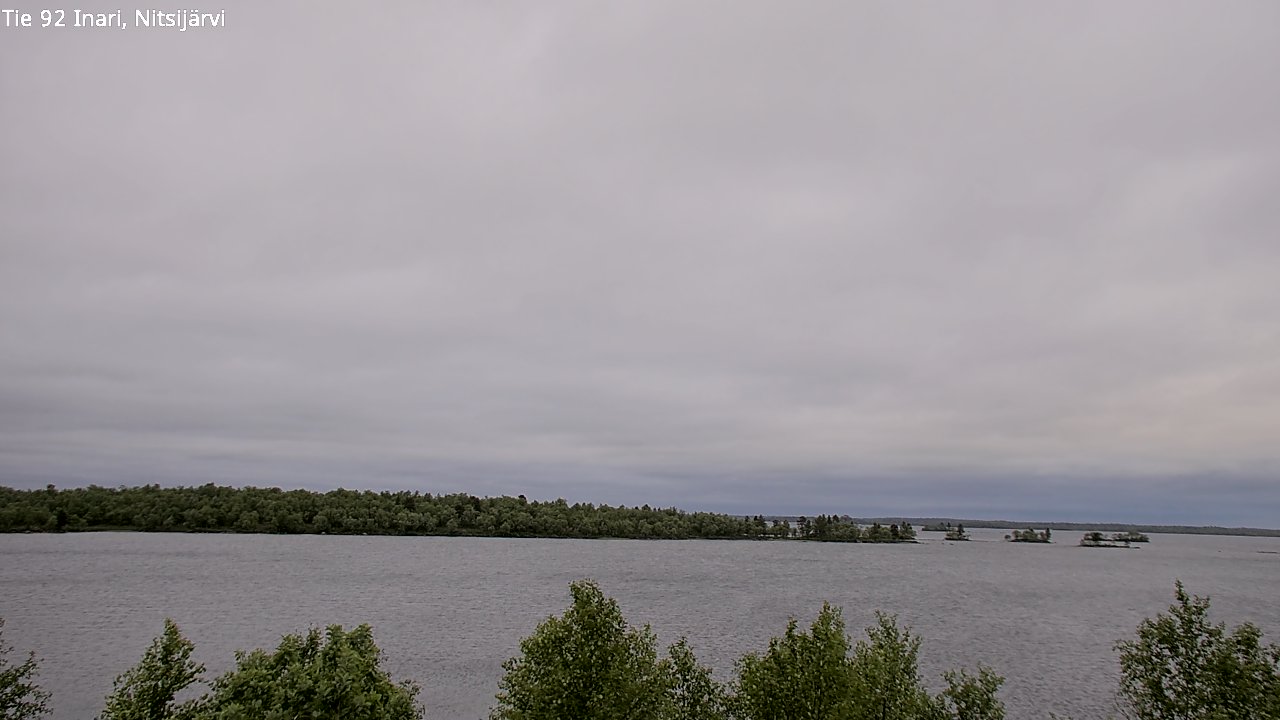 Kelikamerat Kuva Tie 92 Inari, Nitsijärvi, Inari, Lappi