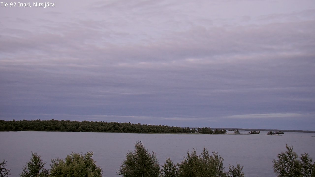 Kelikamerat Kuva Tie 92 Inari, Nitsijärvi, Inari, Lappi