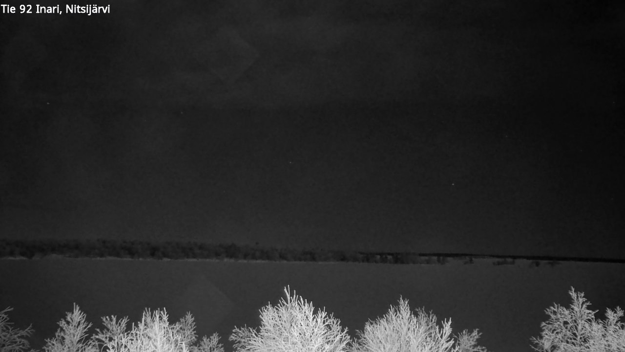 Kelikamerat Kuva Tie 92 Inari, Nitsijärvi, Inari, Lappi