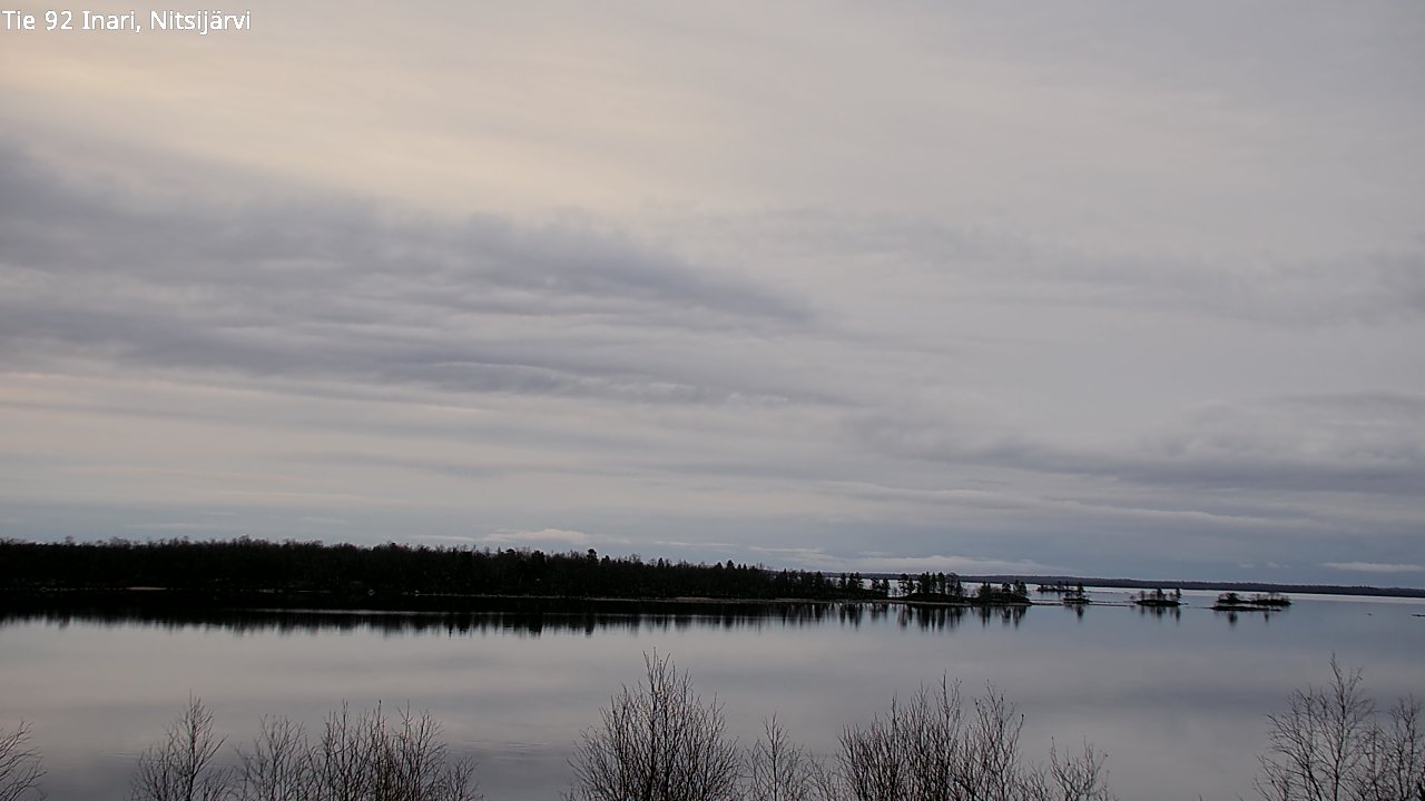 Kelikamerat Kuva Tie 92 Inari, Nitsijärvi, Inari, Lappi