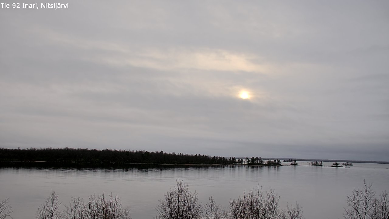 Kelikamerat Kuva Tie 92 Inari, Nitsijärvi, Inari, Lappi